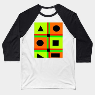 Geometry - Pattern Baseball T-Shirt